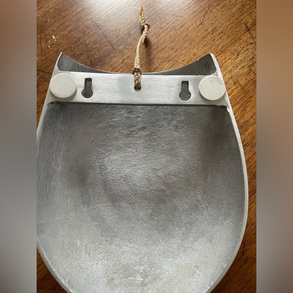 Vintage Pier 1 Imports 20” Stainless Steel Etched ‘Cheers’ Wine Glass Wall Decor - Picture 13 of 13